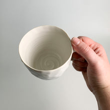 Load image into Gallery viewer, The 'Faceted Mug' White