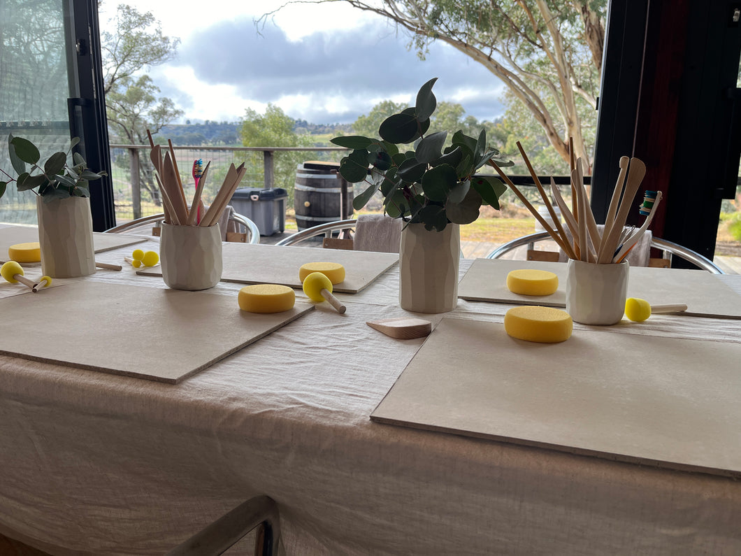 Ceramics workshop - Sunday 9th November CUPS