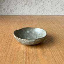 Load image into Gallery viewer, angled view of eucalyptus oil dish showing contrast between inside and outside
